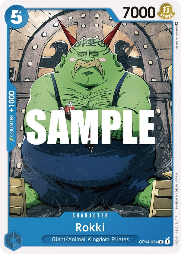 Image for Rokki (OP04-054) [Kingdoms of Intrigue] - One Piece Card Game