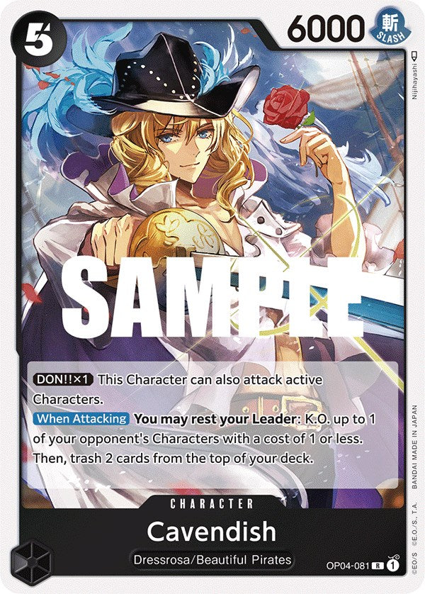 Cavendish (OP04-081) [Kingdoms of Intrigue]