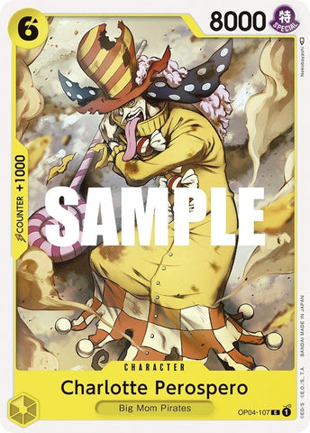 Image for Charlotte Perospero (OP04-107) [Kingdoms of Intrigue] - One Piece Card Game