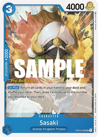 Image for Sasaki (OP04-048) - One Piece Card Game