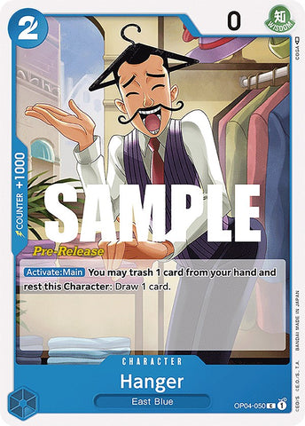 Hanger (OP04-050) [Kingdoms of Intrigue Pre-Release Cards]