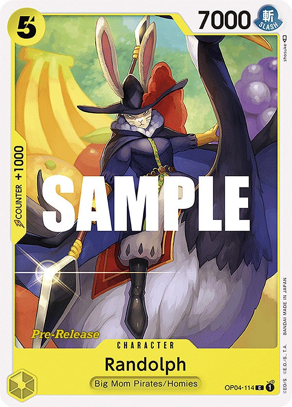 Randolph (OP04-114) [Kingdoms of Intrigue Pre-Release Cards]