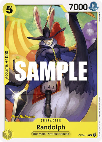 Randolph (OP04-114) [Kingdoms of Intrigue Pre-Release Cards]