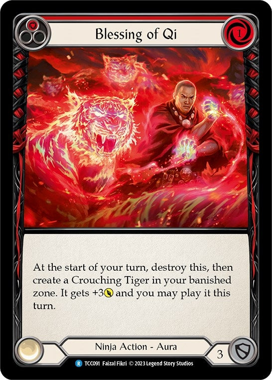 Blessing of Qi (Red) [TCC091] [Round the Table: TCC x LSS]