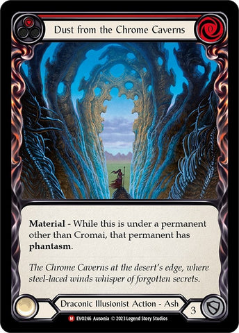 Image for Dust from the Chrome Caverns (EVO246) (Bright Lights) - Flesh and Blood TCG
