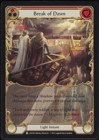 Break of Dawn (Red) [LGS169] (Promo) Rainbow Foil