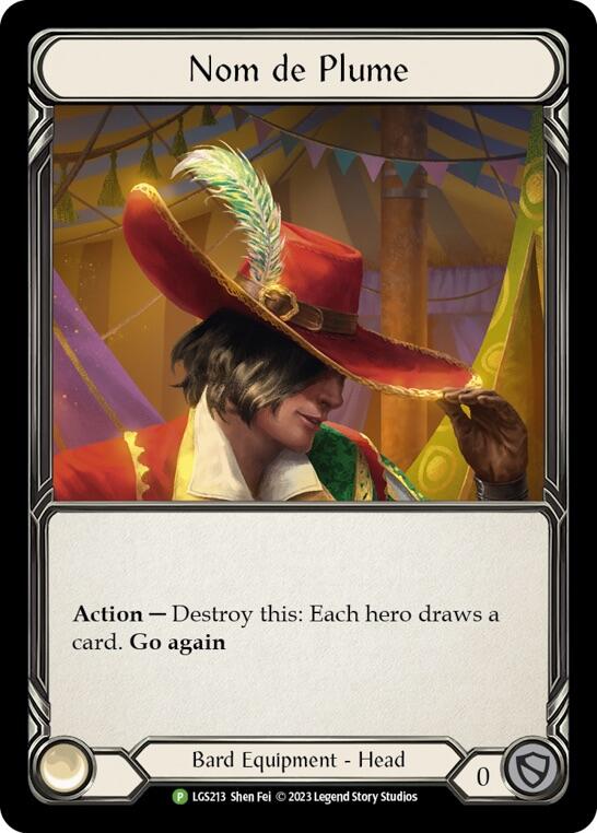 Nom de Plume [LGS213] (Promo) Rainbow Foil