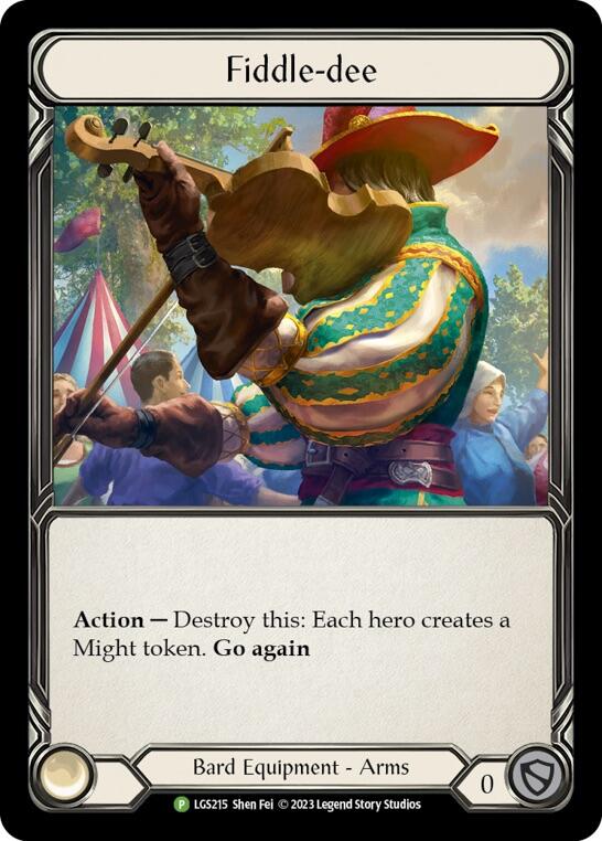 Fiddle-dee [LGS215] (Promo) Rainbow Foil