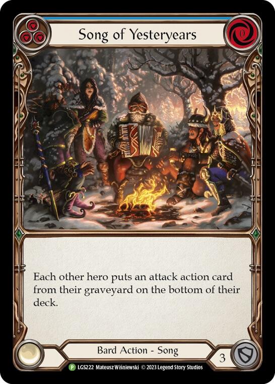 Song of Yesteryears [LGS222] (Promo) Rainbow Foil