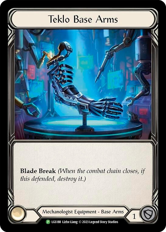 Teklo Base Arms [LGS188] (Promo) Cold Foil