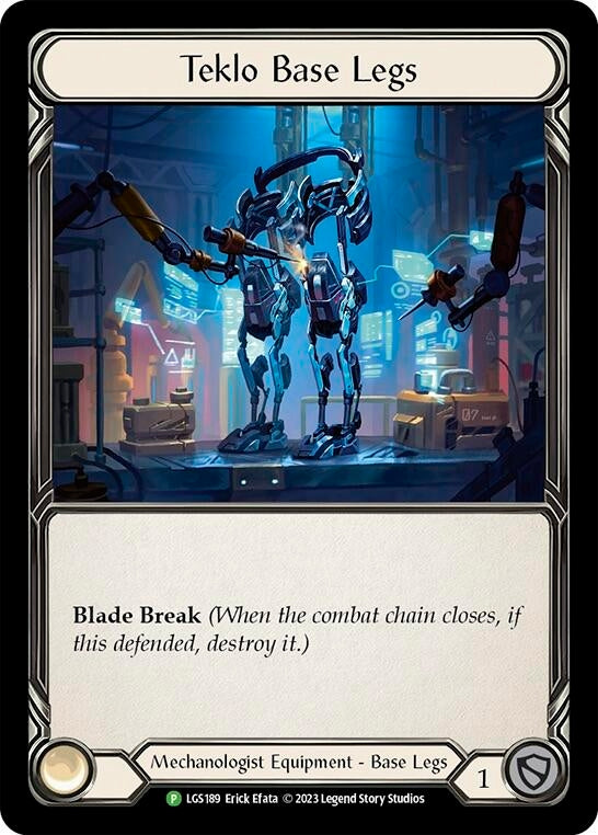 Teklo Base Legs [LGS189] (Promo) Cold Foil