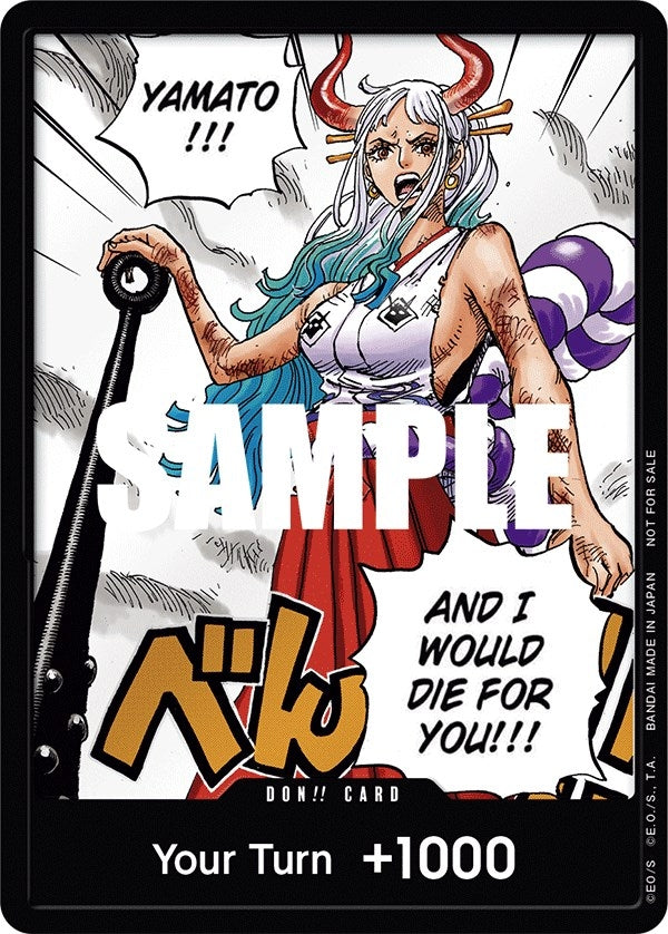 DON!! Card (Yamato) (1st Anniversary DON!! Card Pack) (PR-DON) [One Piece Promotion Cards]