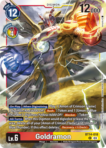 Goldramon [BT14-018] [Blast Ace]