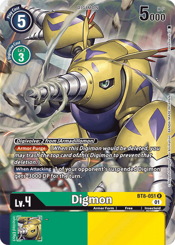 Digmon [BT8-051] (Alternate Art) [New Awakening]