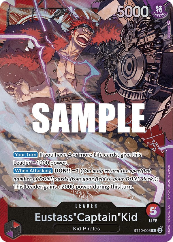 Eustass"Captain"Kid (ST10-003) [Ultra Deck - The Three Captains]