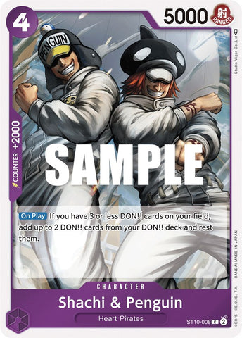 Shachi & Penguin (ST10-008) [Ultra Deck - The Three Captains]