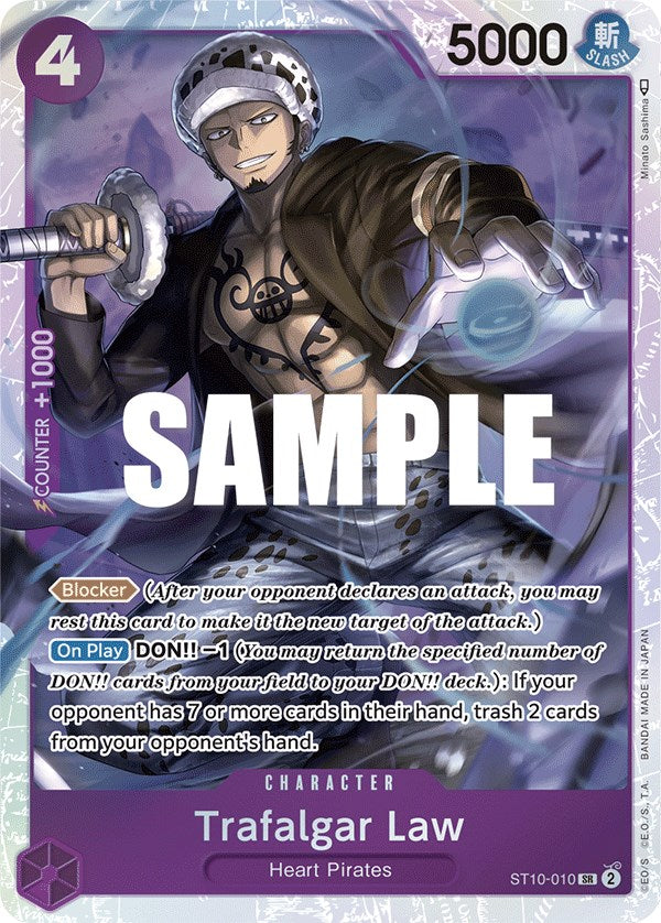 Trafalgar Law (ST10-010) [Ultra Deck - The Three Captains]