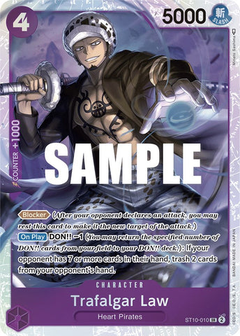 Trafalgar Law (ST10-010) [Ultra Deck - The Three Captains]