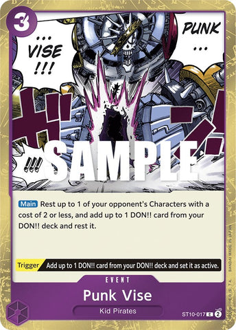 Punk Vise (ST10-017) [Ultra Deck - The Three Captains]