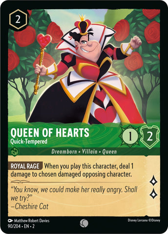 Image for Queen of Hearts (90/204) [Rise of the Floodborn]