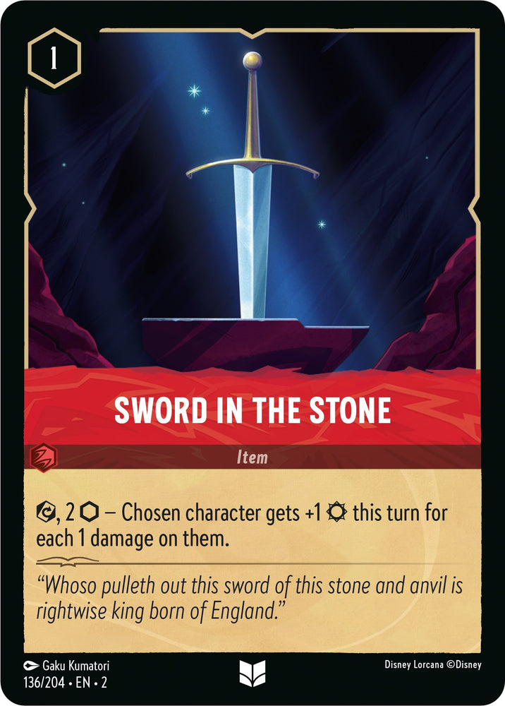 Image for Sword in the Stone (136/204) [Rise of the Floodborn]