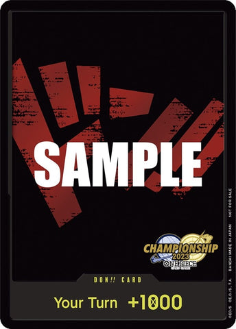 DON!! Card (CS 2023 Celebration Pack) (PR-DON) [One Piece Promotion Cards]