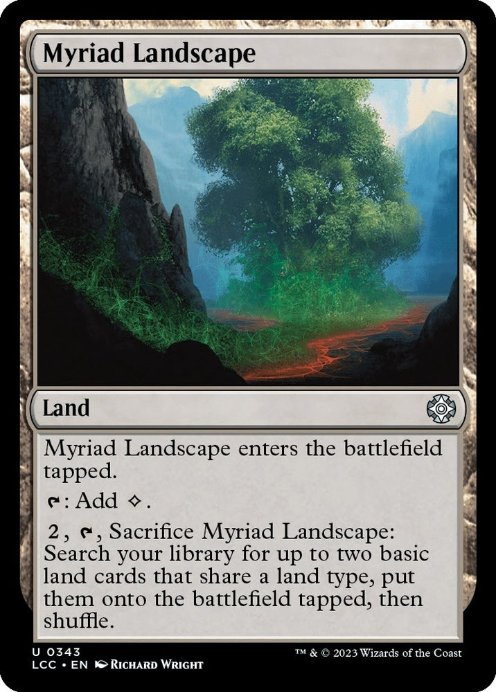 Myriad Landscape [The Lost Caverns of Ixalan Commander]