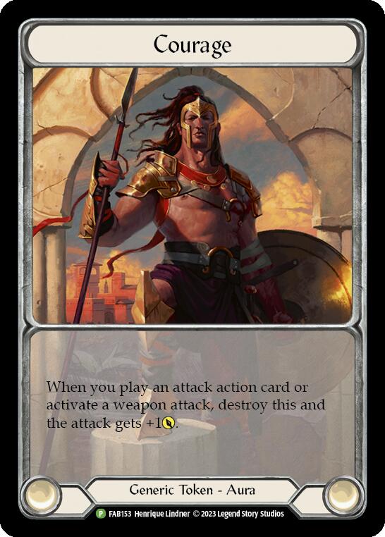 Courage [FAB153] (Promo) Cold Foil