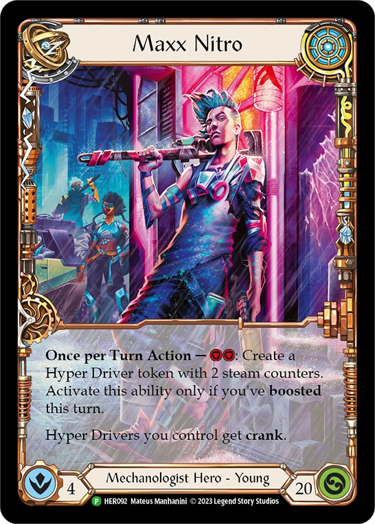 Maxx Nitro [HER092] (Promo) Cold Foil