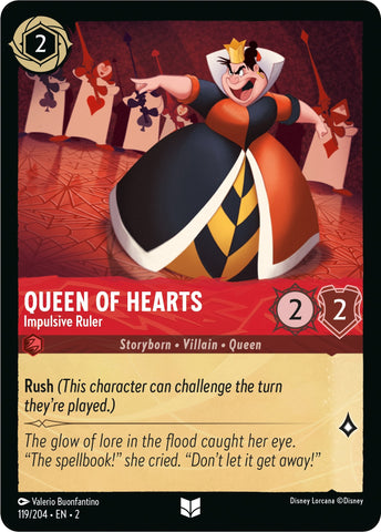 Image for Queen of Hearts (119/204) [Rise of the Floodborn]