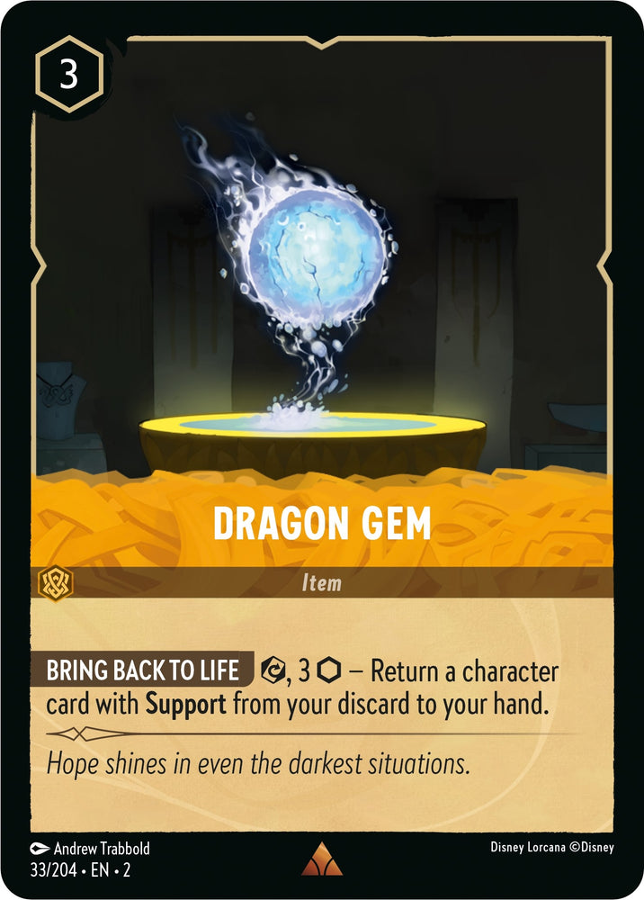 Image for Dragon Gem (33/204) [Rise of the Floodborn]