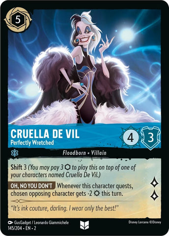 Image for Cruella De Vil (145/204) [Rise of the Floodborn]