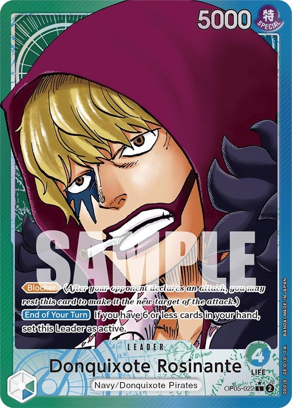 Image for Donquixote Rosinante (022) (Alternate Art) (OP05-022) [Awakening of the New Era] - One Piece Card Game