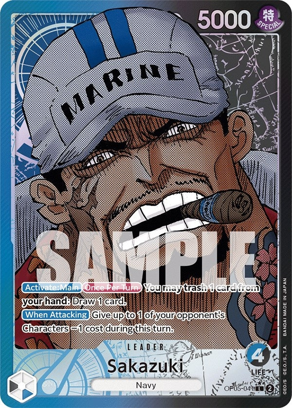 Image for Sakazuki (Alternate Art) (OP05-041) [Awakening of the New Era] - One Piece Card Game