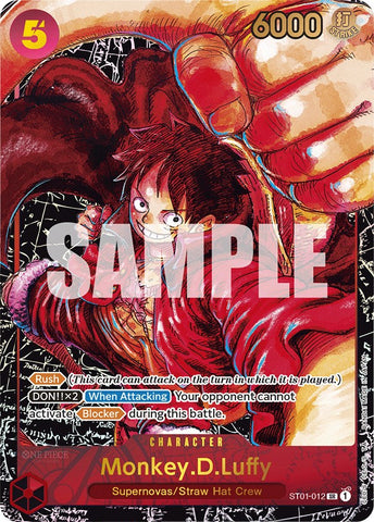 Monkey.D.Luffy (Alternate Art) ST01-012 [Starter Deck: Straw Hat Crew]