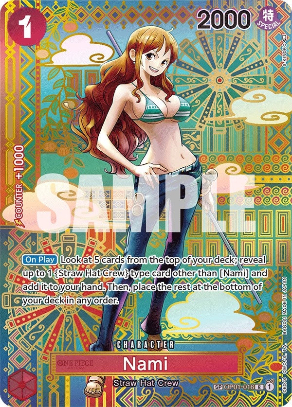 Image for Nami (SP) (OP01-016) [Awakening of the New Era] - One Piece Card Game