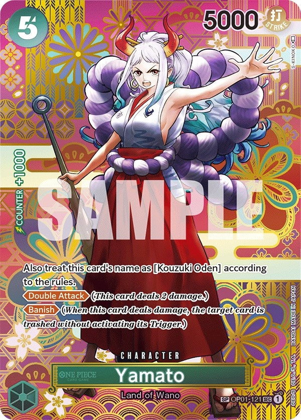 Image for Yamato (SP) (OP01-121) [Awakening of the New Era] - One Piece Card Game