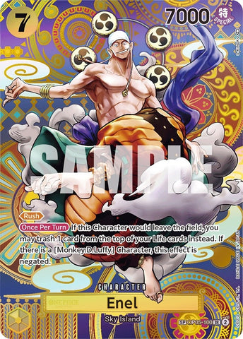 Image for Enel (100) (SP) (OP05-100) - One Piece Card Game