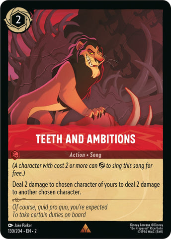 Image for Teeth and Ambitions (130/204) [Rise of the Floodborn]