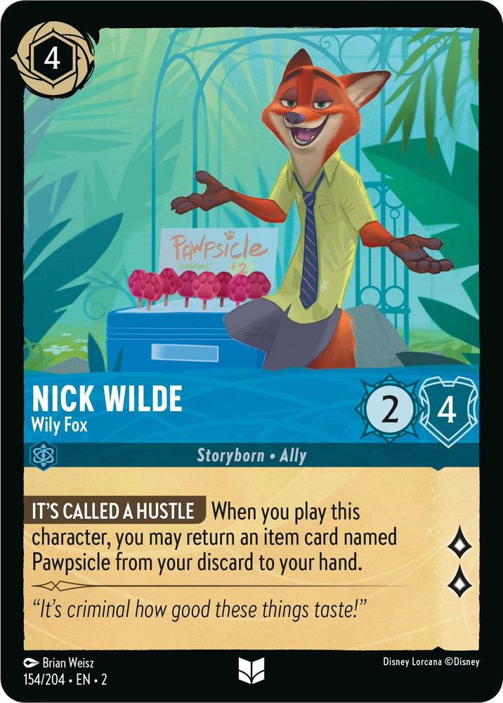 Image for Nick Wilde (154/204) [Rise of the Floodborn]