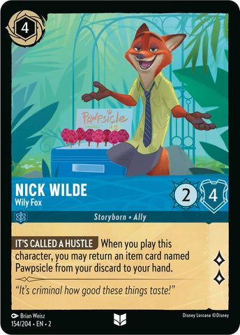 Image for Nick Wilde (154/204) [Rise of the Floodborn]