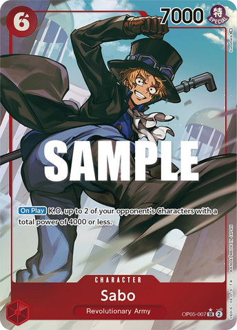 Sabo (Alternate Art) (OP05-007) [Awakening of the New Era]