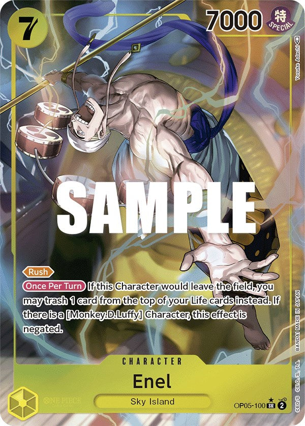 Enel (Alternate Art) (OP05-100) [Awakening of the New Era]