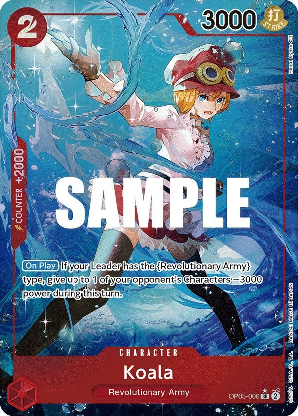 Image for Koala (Alternate Art) (OP05-006) [Awakening of the New Era] - One Piece Card Game