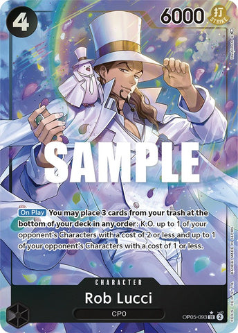 Rob Lucci (Alternate Art) (OP05-093) [Awakening of the New Era]