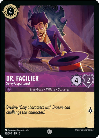 Image for Dr. Facilier (38/204) [Rise of the Floodborn]