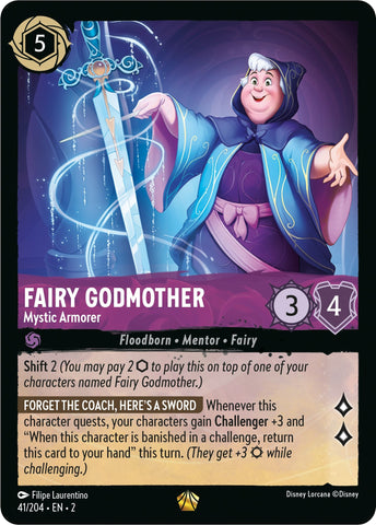 Image for Fairy Godmother (41/204) [Rise of the Floodborn]