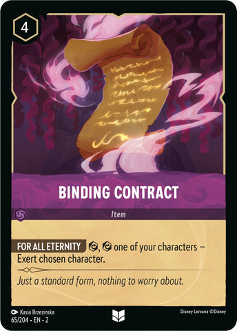 Image for Binding Contract (65/204) [Rise of the Floodborn]