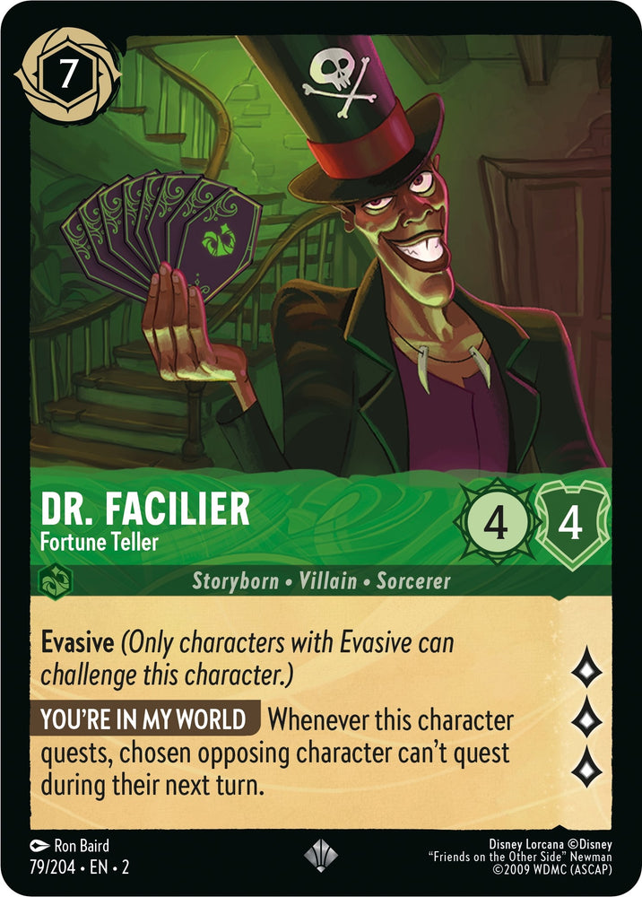 Image for Dr. Facilier (79/204) [Rise of the Floodborn]