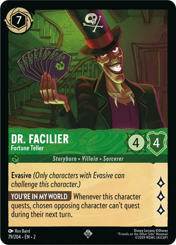 Image for Dr. Facilier (79/204) [Rise of the Floodborn]